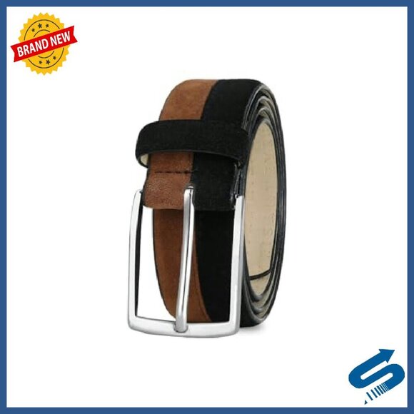 Slim Synthetic Leather Belt with Silver Buckle for Women main image 5